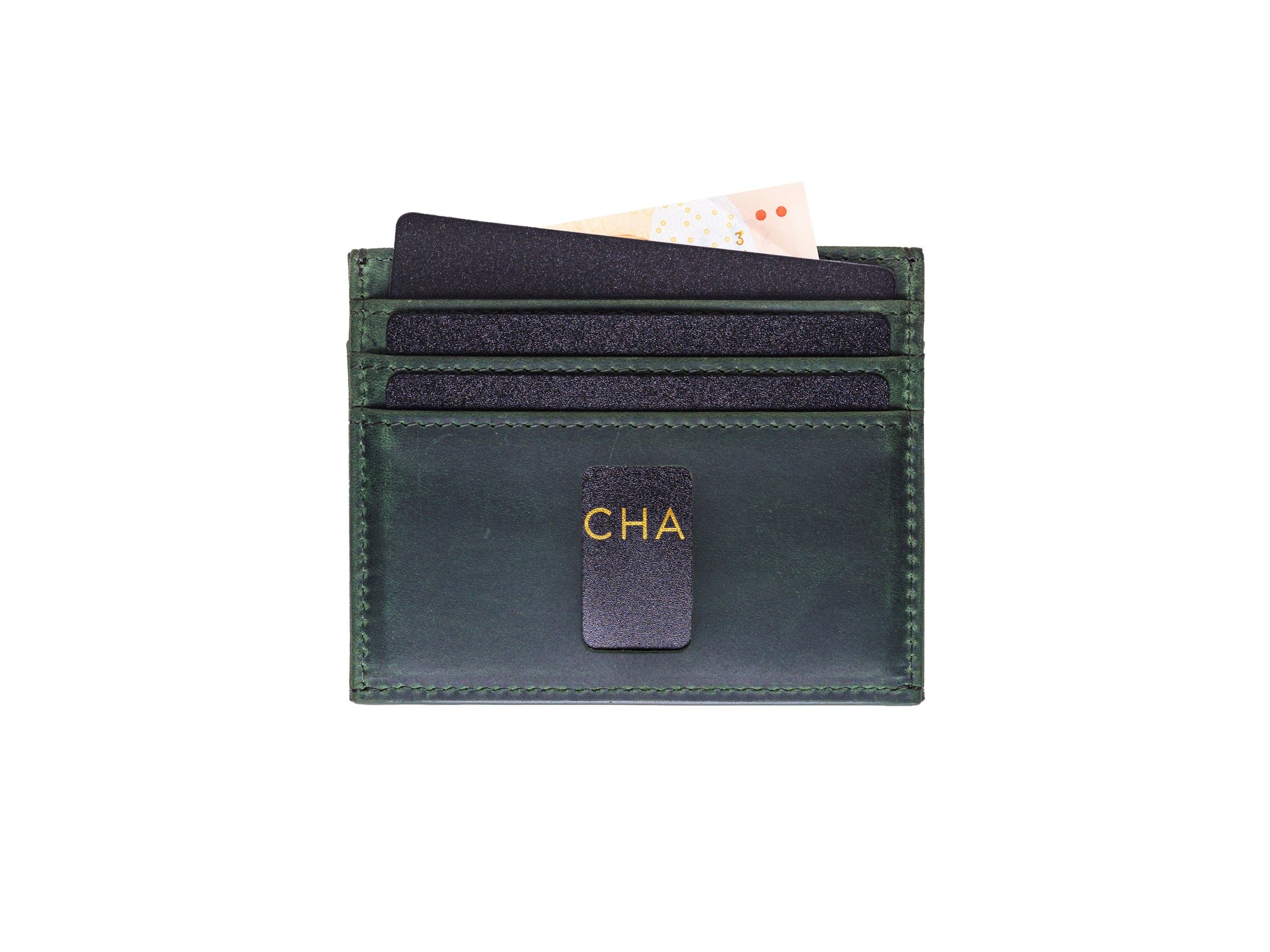 Ed Classic Green Slim Wallet