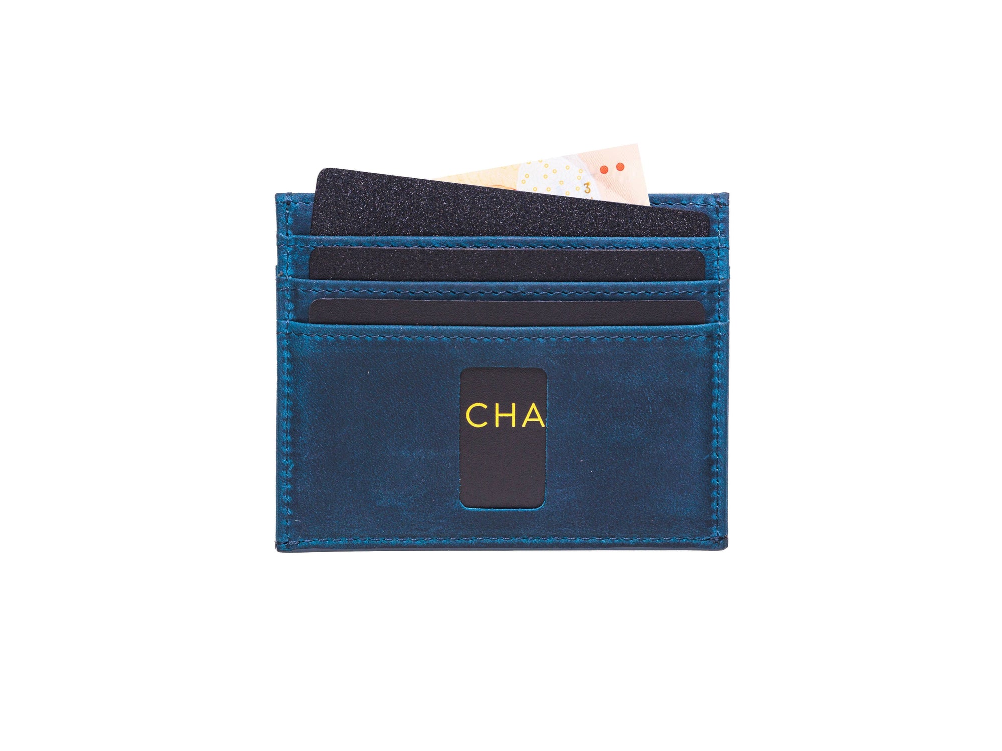 Ed Classic Minimalist Wallet Blue