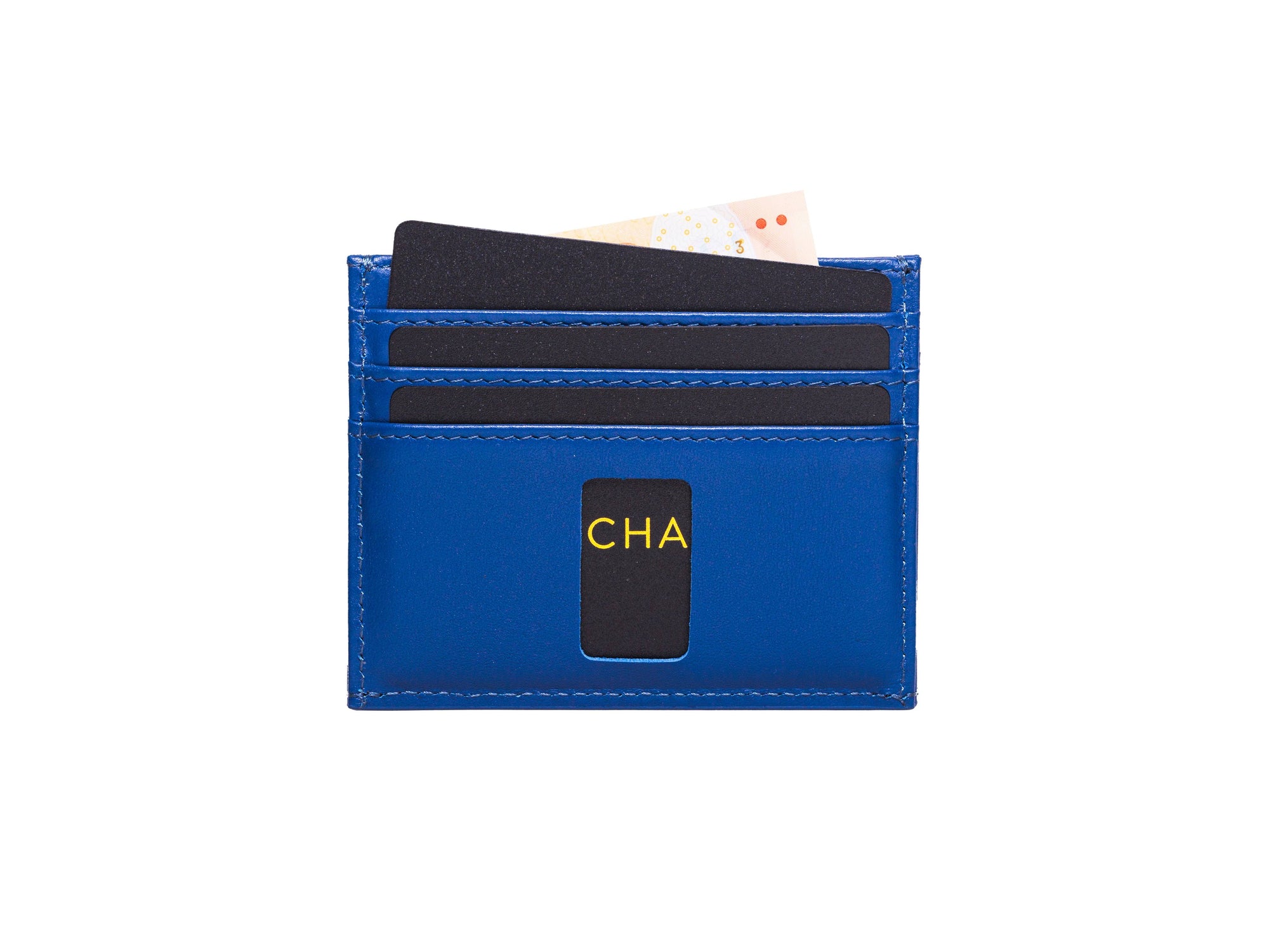 Ed Classic Minimalist Wallet Blue Full