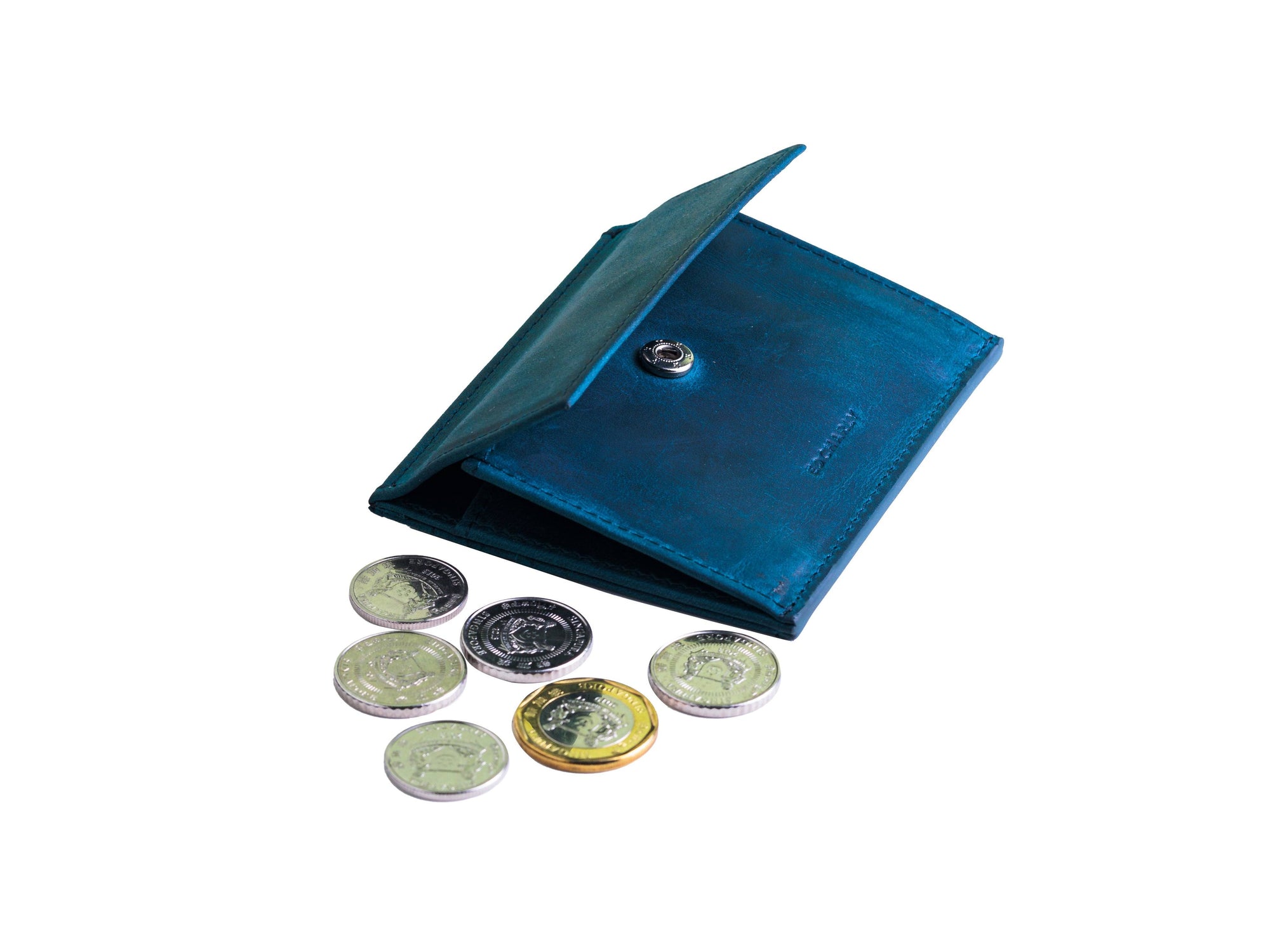 Ed Classic Slim Wallet Blue