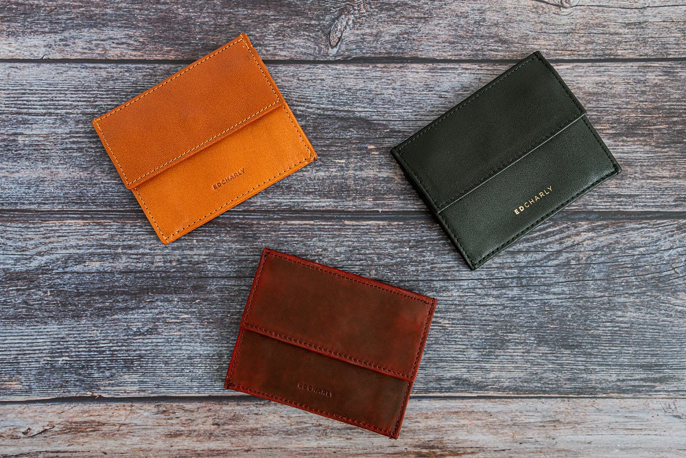 mens leather wallet