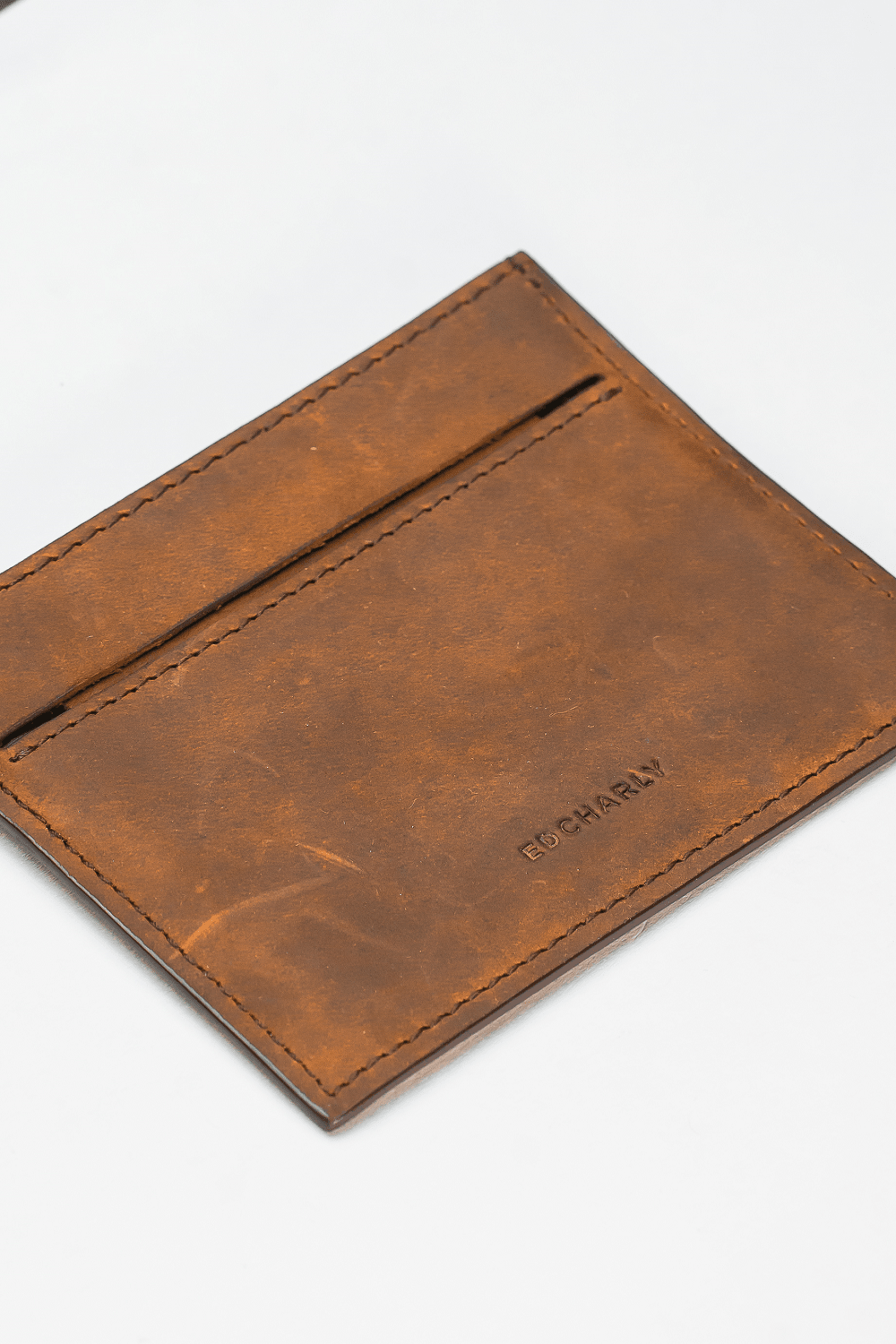 Ed Sleek Brown Crazy Horse Leather