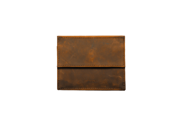 Ed Classic Coin Pouch (Brown Crazy Horse Leather) – Ed Charly