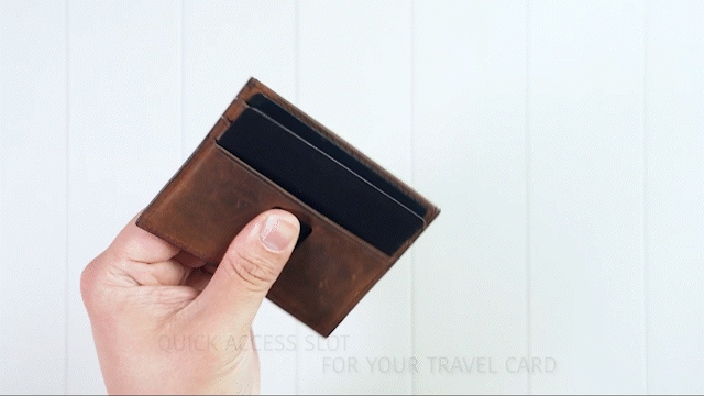 Ed Sleek 2.0 (Brown Crazy Horse Leather)