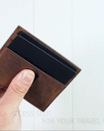 Ed Sleek 2.0 (Brown Crazy Horse Leather)