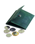 Ed Classic Green Minimalist Wallet