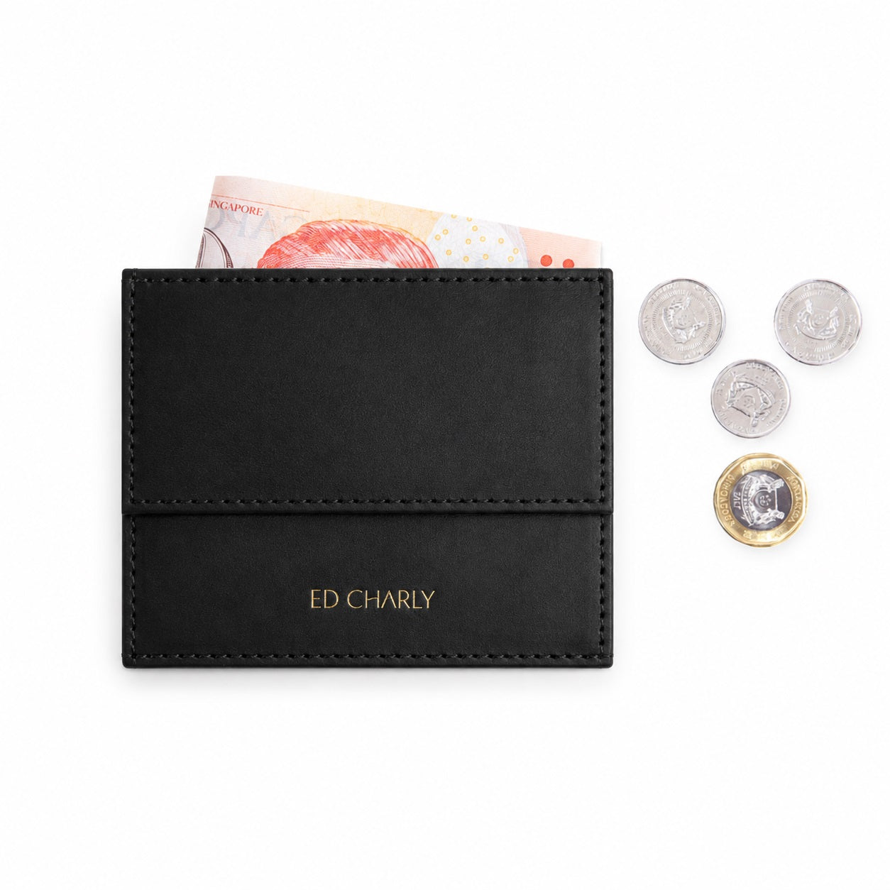 Ed Classic Slim Wallet - Top-Grain Leather