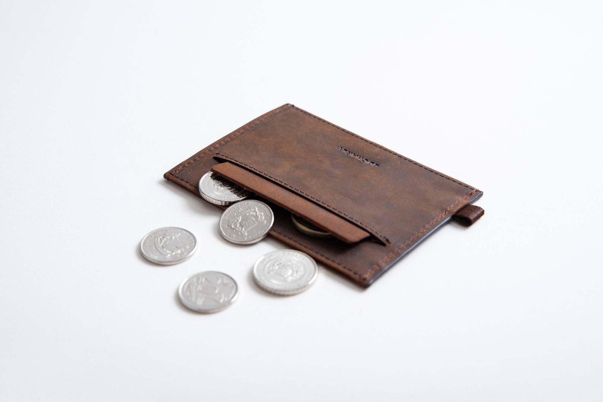Ed Sleek Crazy Horse Leather Wallet