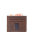 crazy horse leather card wallet